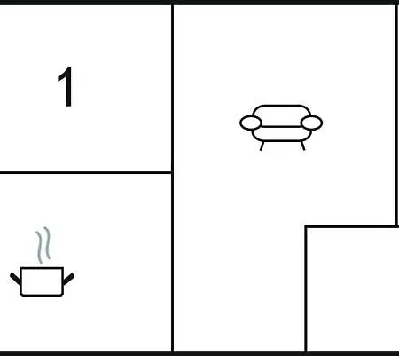 1 Bedroom In 아파트 *